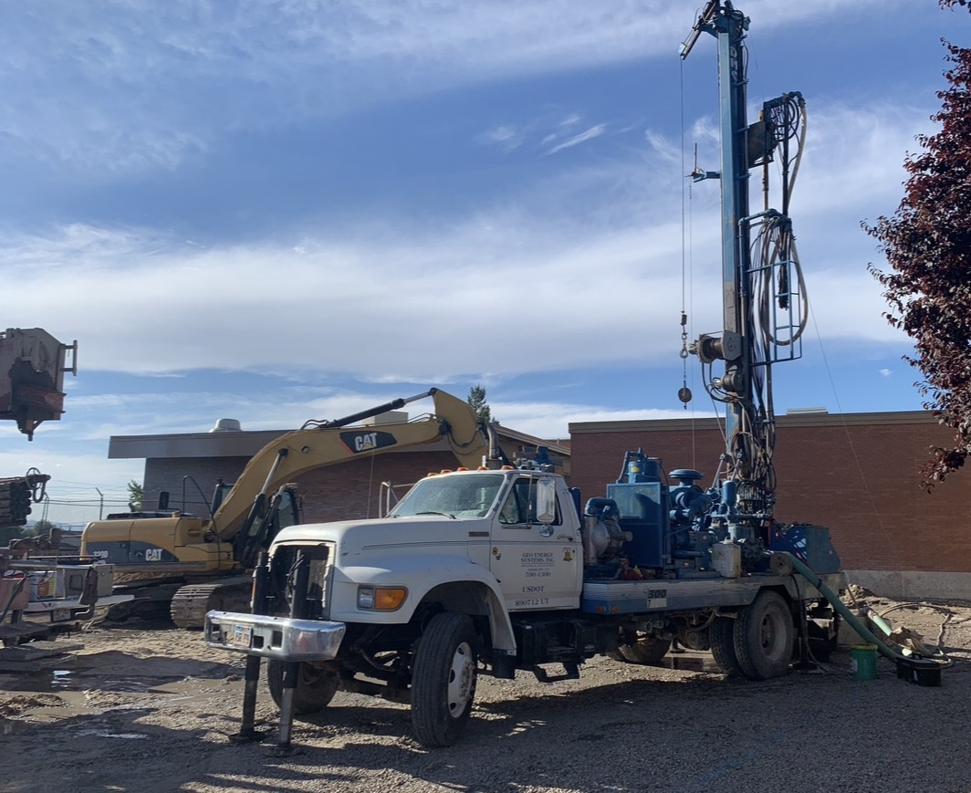 Geo Energy Systems geothermal drill truck